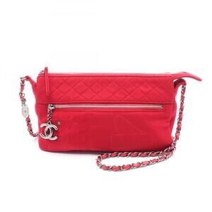 CHANEL Red Shoulder Bag